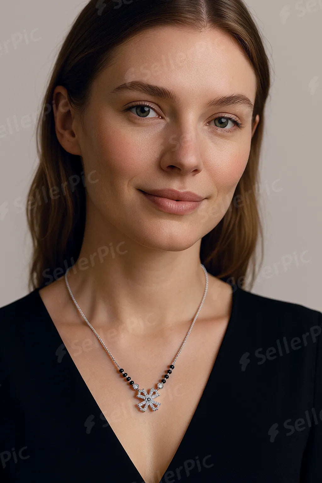 Floral Elegance Mangalsutra
