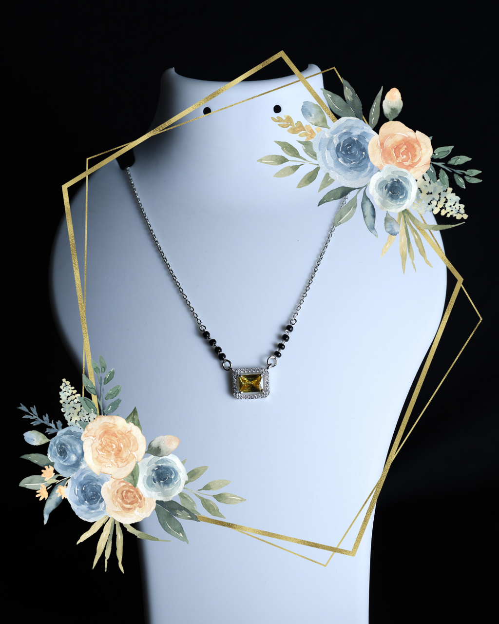 Graceful Square Mangalsutra