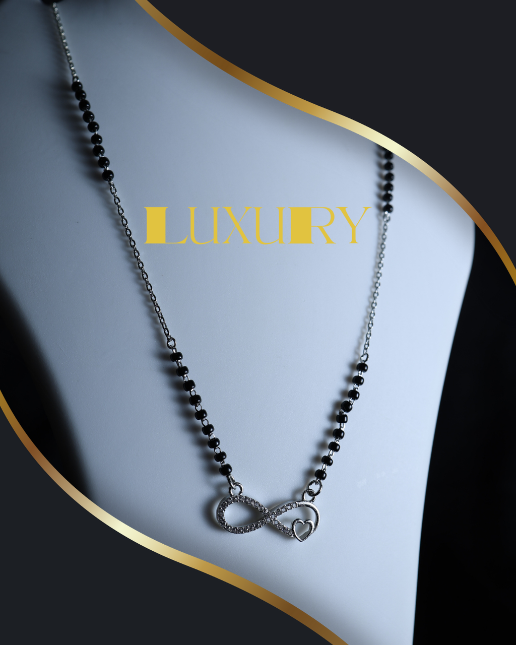 Eterna Infinity – Sterling Silver Mangalsutra