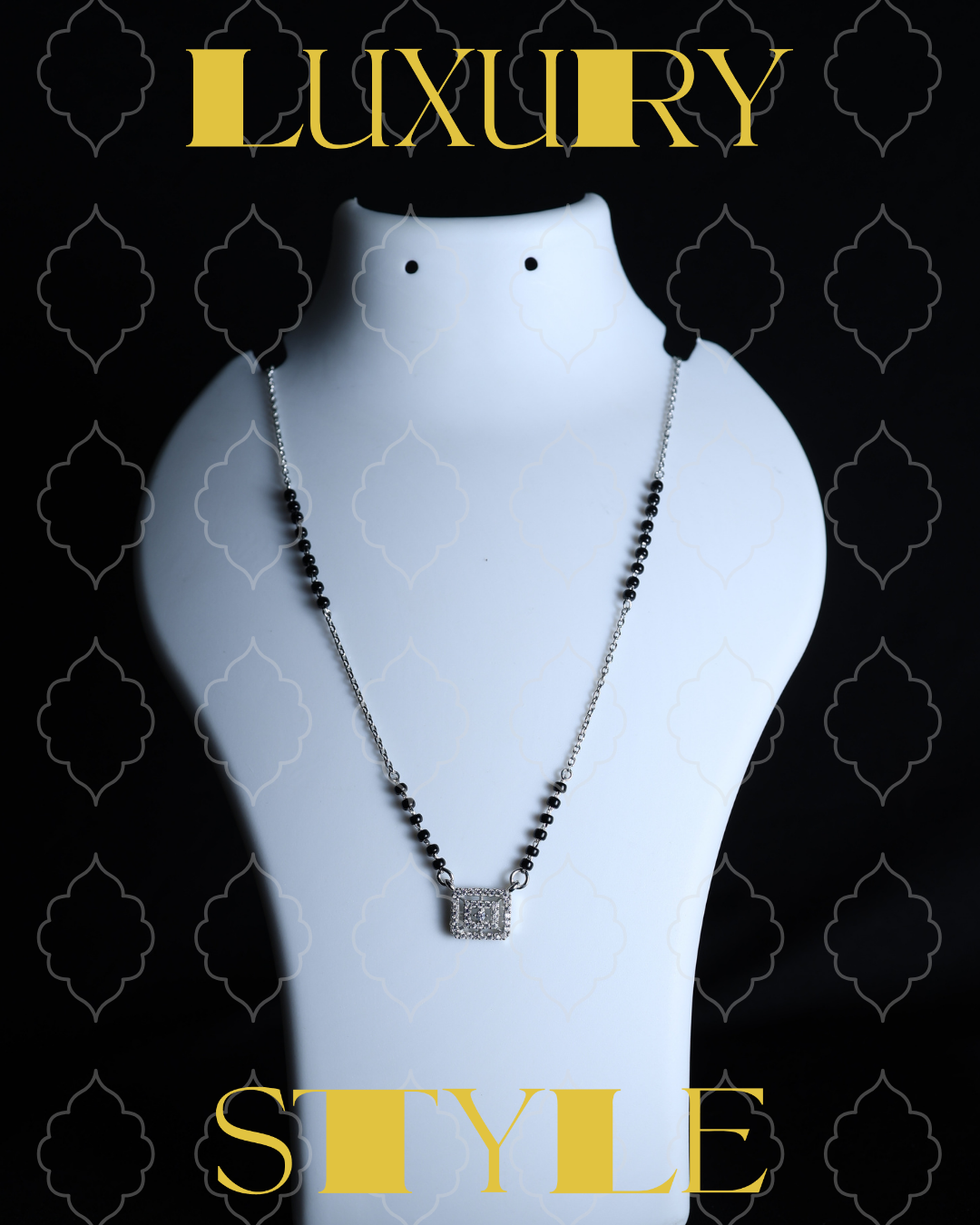 Eterna Vows – Sterling Silver Mangalsutra