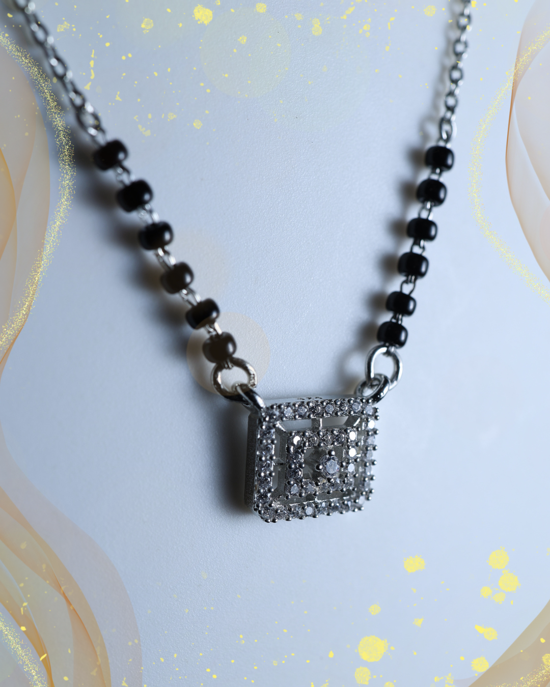 Eterna Vows – Sterling Silver Mangalsutra