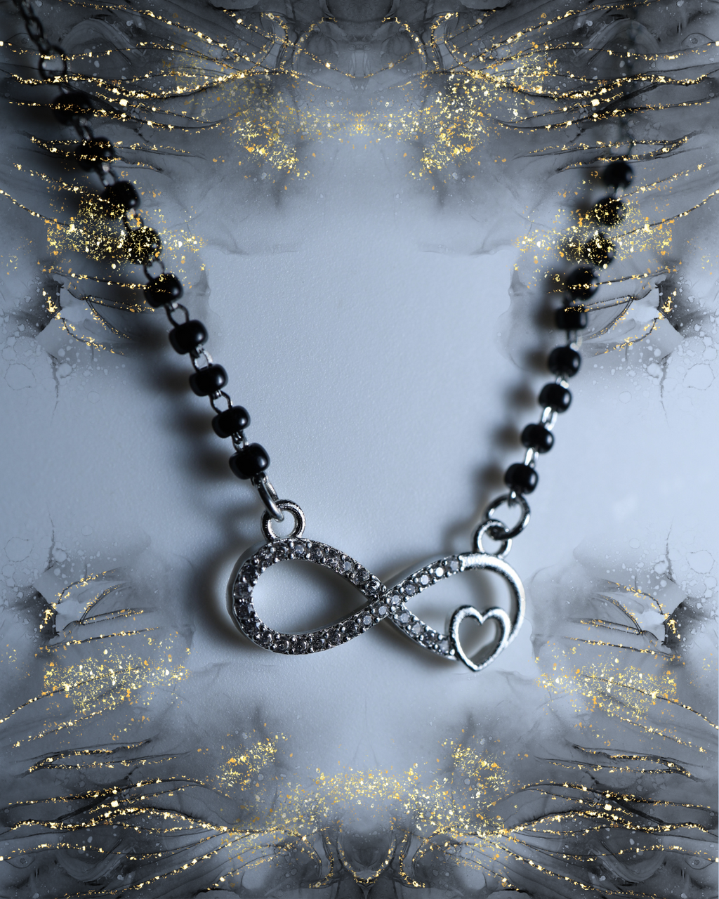 Eterna Infinity – Sterling Silver Mangalsutra