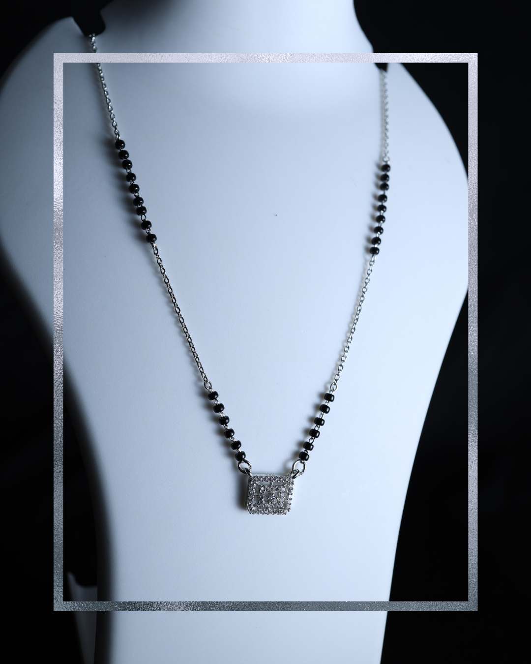 Eterna Vows – Sterling Silver Mangalsutra