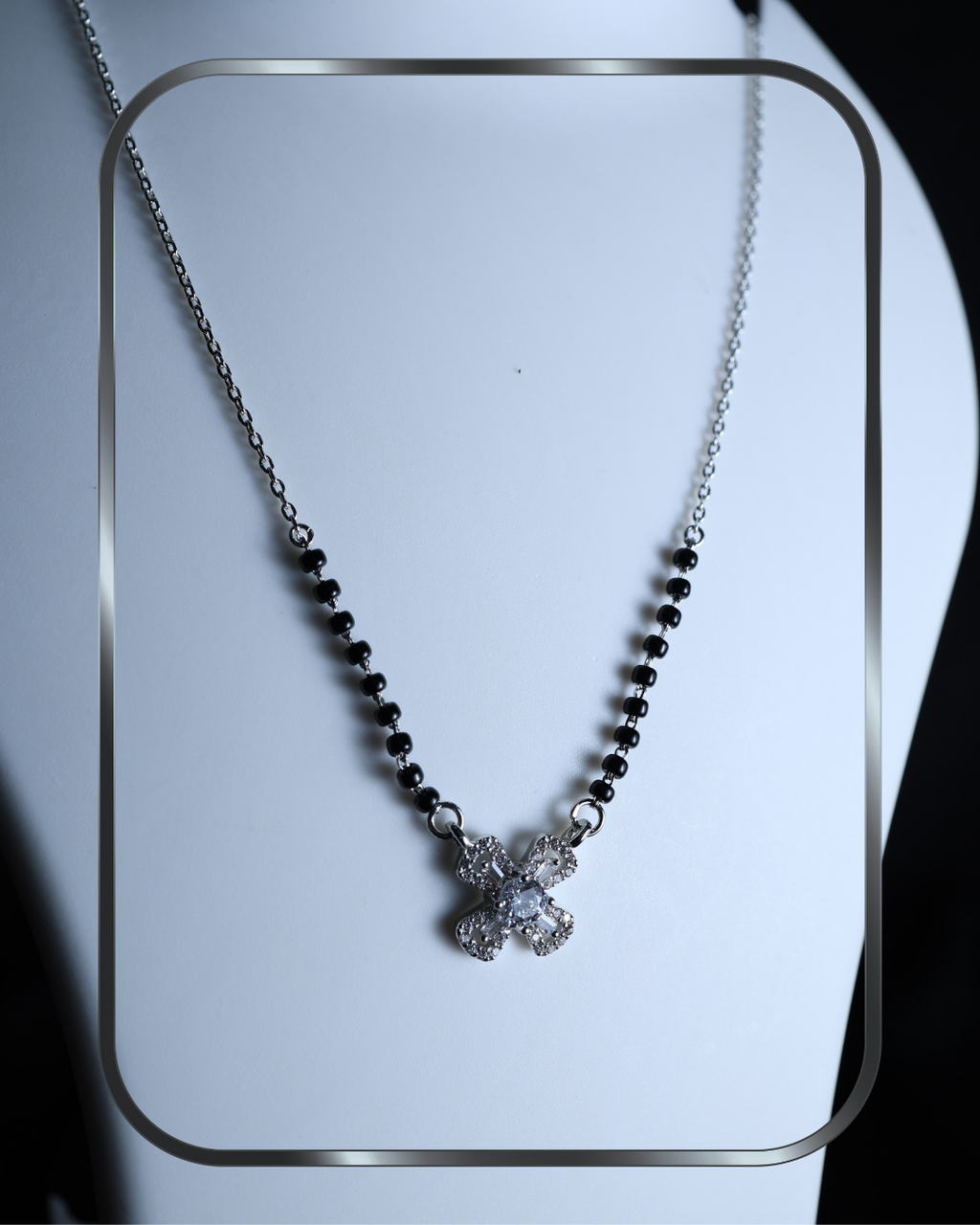 Floral Elegance Mangalsutra