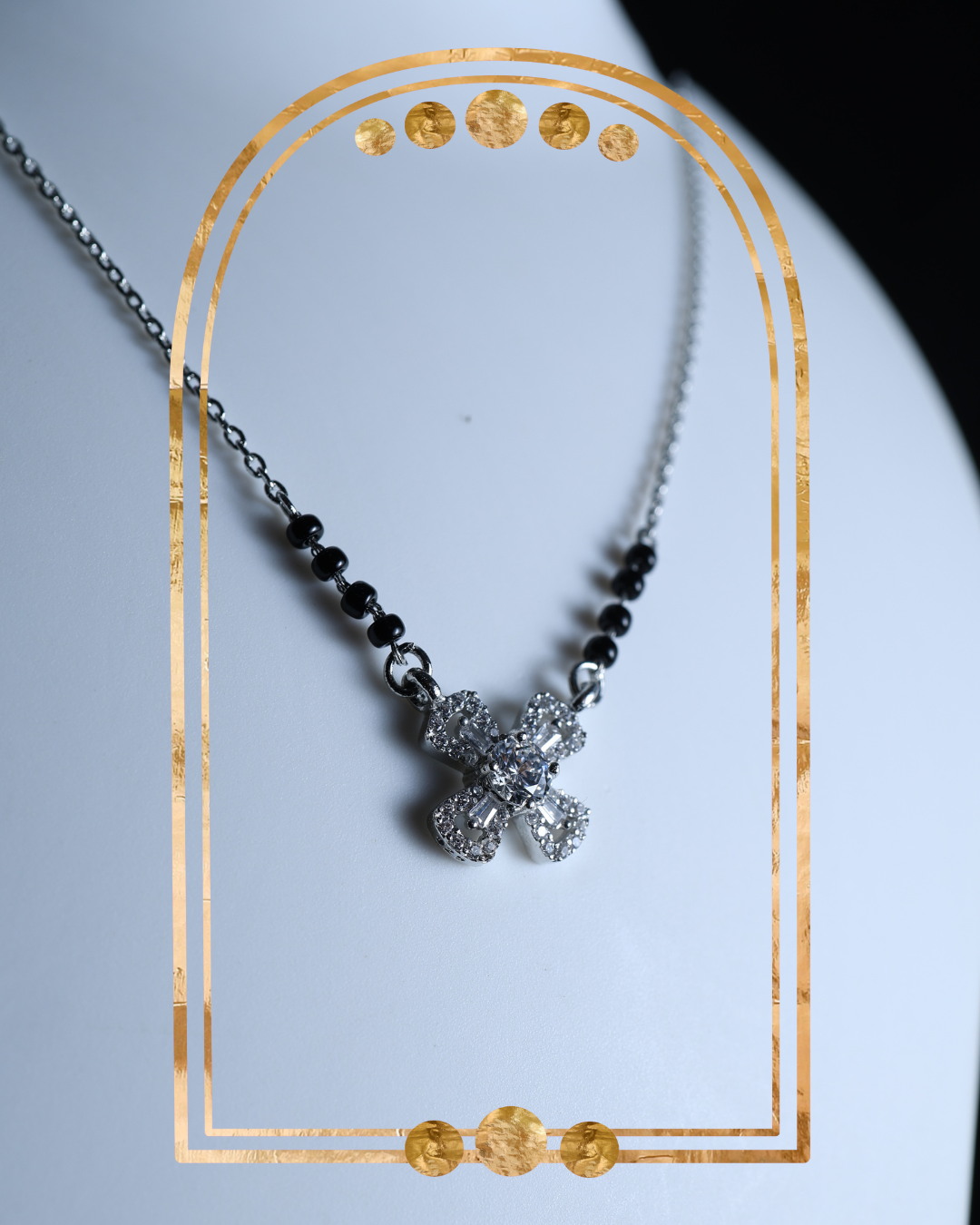 Floral Elegance Mangalsutra